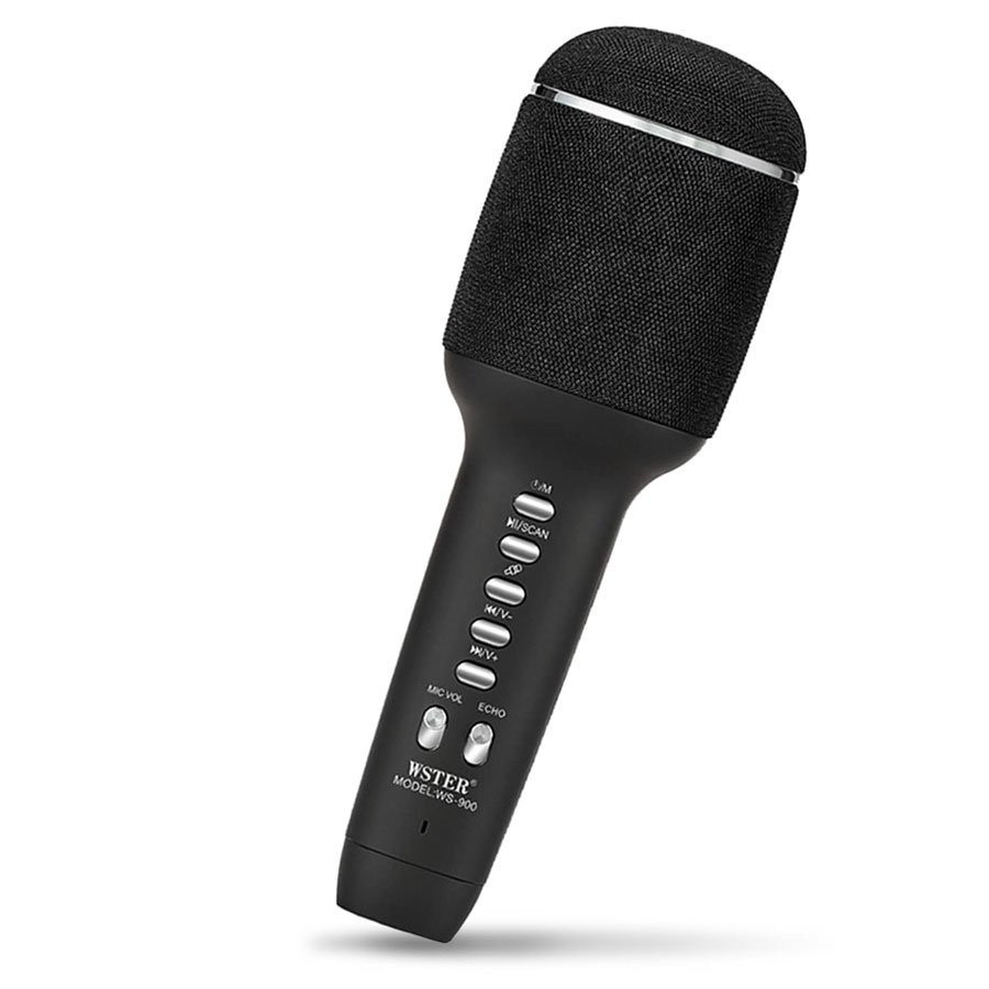 MIKROFON SA BLUETOOH WS-900 CRNA