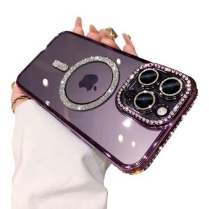 FASHION MAGSAFE ZASTITA KAMERE IPHONE 12 PRO LJUBICASTA
