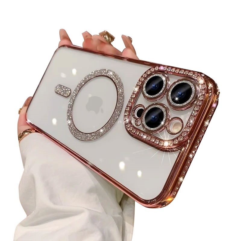 FASHION MAGSAFE ZASTITA KAMERE IPHONE 14 PINK