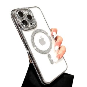 FASHION MAGSAFE ZASTITA KAMERE IPHONE 14 PRO SREBRENI
