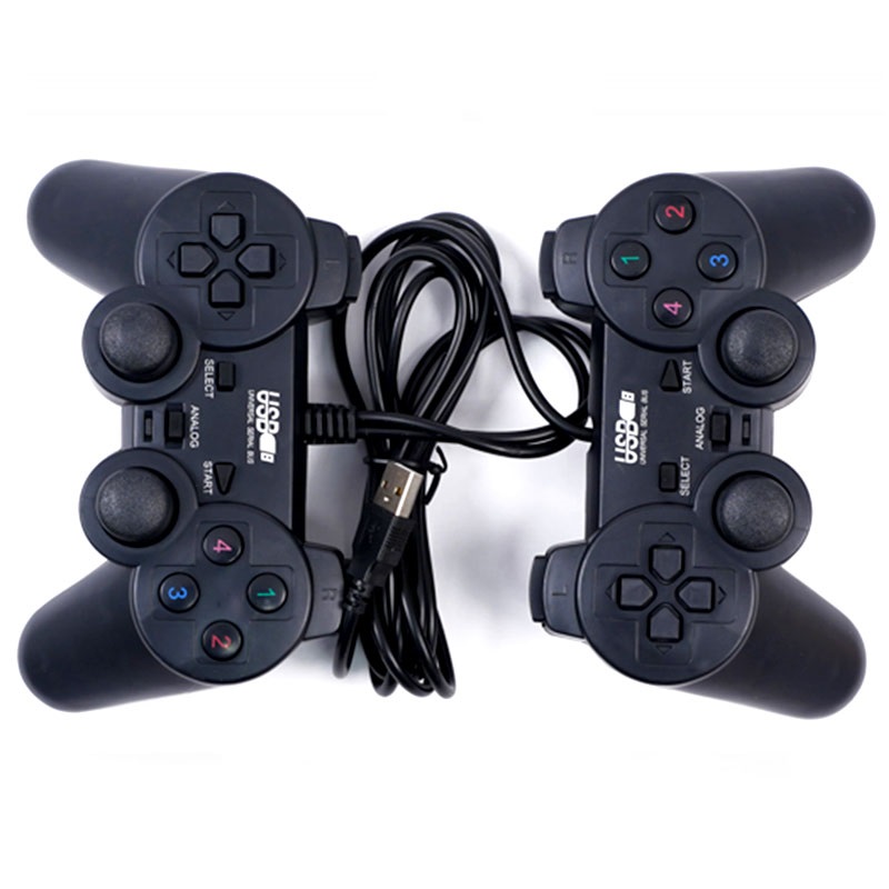 DŽOJSTIK PC DUAL SHOCK 2U1 CRNI