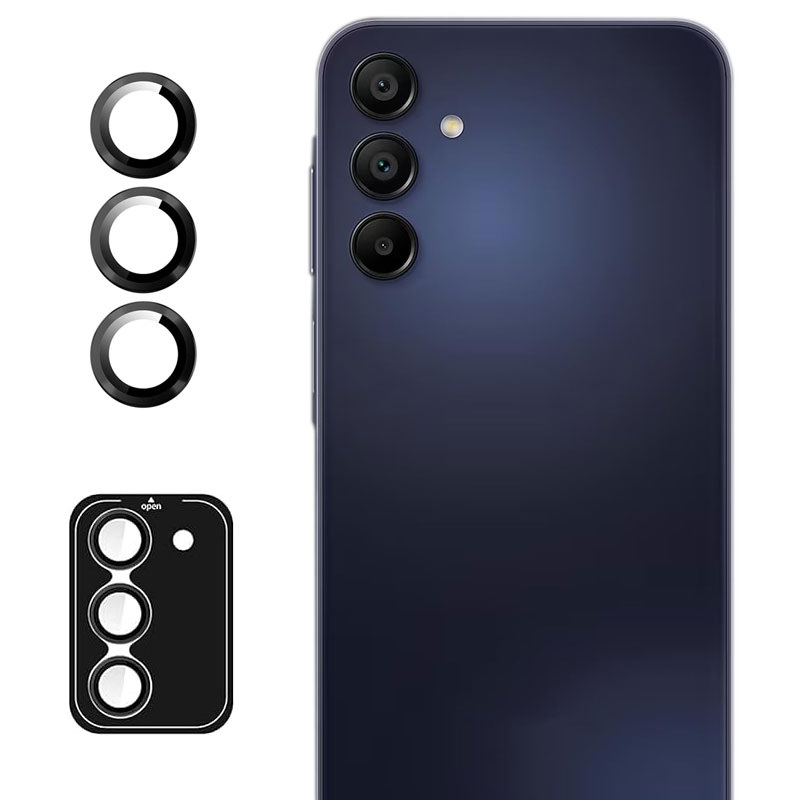 POSITIONER STAKLO KAMERE METAL SAMSUNG A15 CRNI