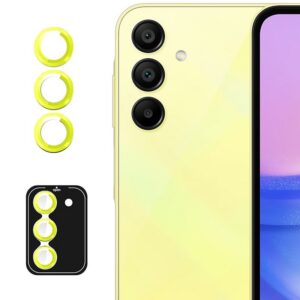 POSITIONER STAKLO KAMERE METAL SAMSUNG A15 ZUTI