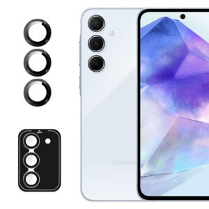 POSITIONER STAKLO KAMERE METAL SAMSUNG A55 CRNI