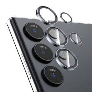 POSITIONER STAKLO KAMERE METAL SAMSUNG S24 ULTRA CRNI