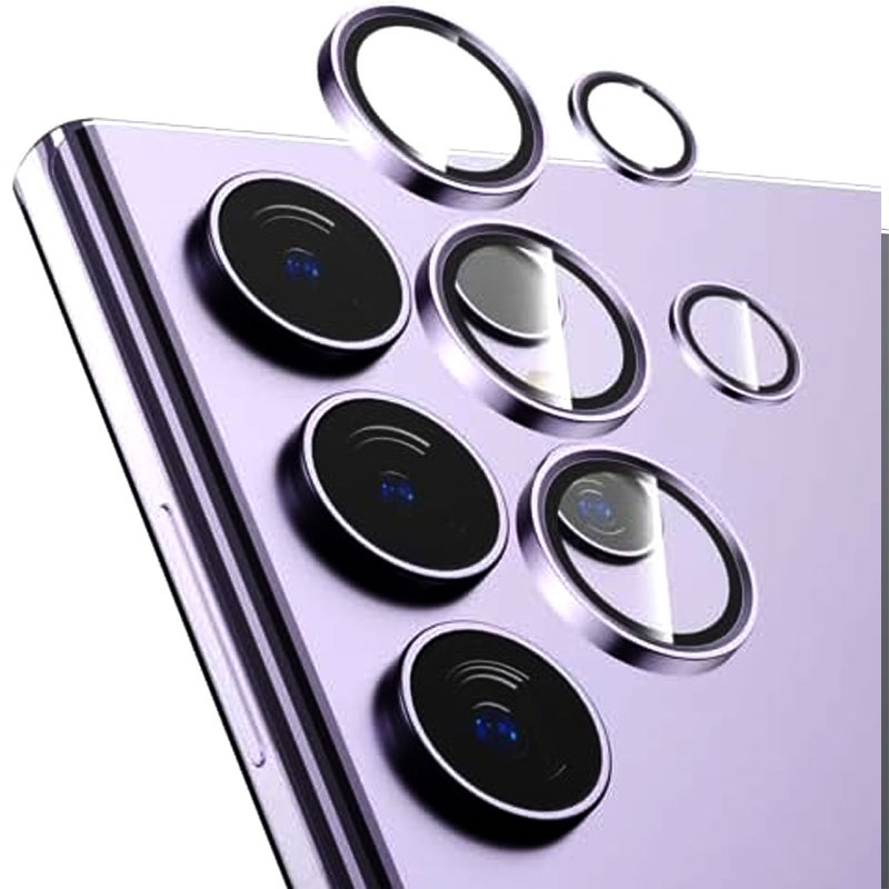 POSITIONER STAKLO KAMERE METAL SAMSUNG S24 ULTRA LJUBICASTI