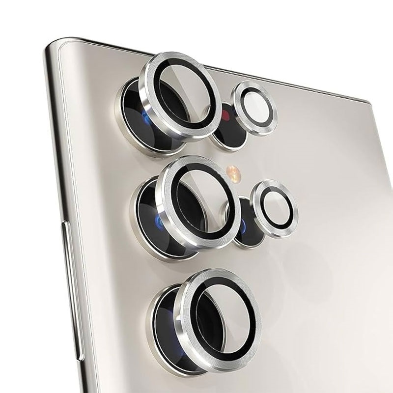 POSITIONER STAKLO KAMERE METAL SAMSUNG S24 ULTRA BIJELI
