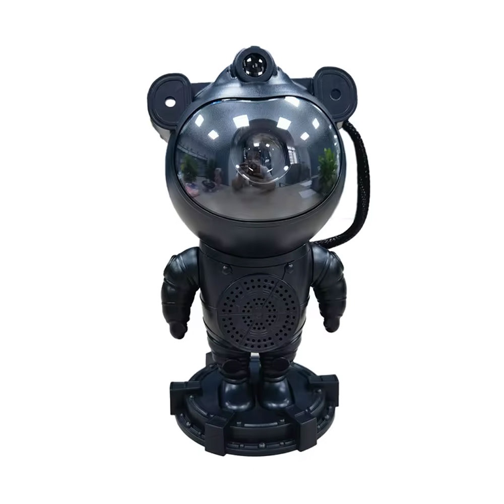ST-02 ASTRONAUT BLUETOOTH LAMPA SA PROJEKCIJOM ZVIJEZDA CRNA