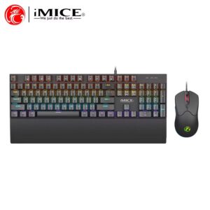 MEHANICKA TASTATURA I MIS KOMBO MK-X10 CRNI IMICE