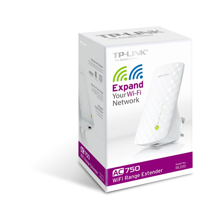 AC750 Dual Band Wireless Wall Plugged Range Extender, Mediatek, 433Mbps at 5GHz + 300Mbps at 2.4GHz, 802.11ac/a/b/g/n, Ranger Extender button, Range extender mode, with internal Antennas - Image 3