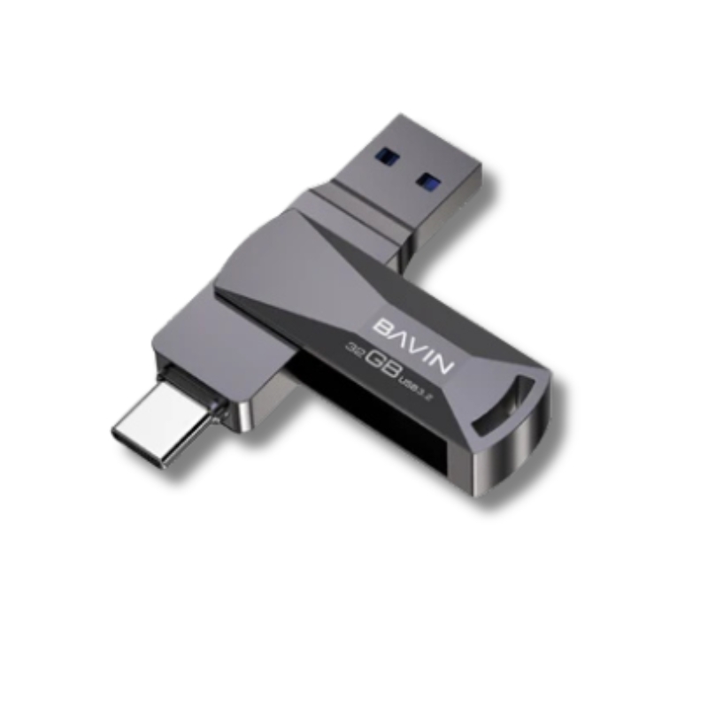 USB Drive 32GB USB 3.2 + Type-C UF-02 BAVIN