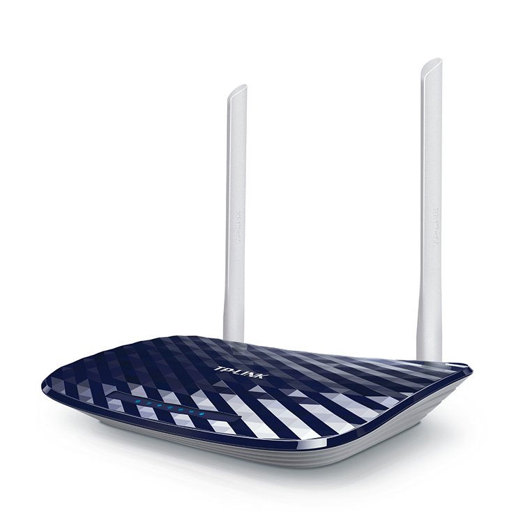 Router TP-Link Archer C20 AC750 Dual Band Wireless Router, Mediatek, 433Mbps at 5GHz + 300Mbps at 2.4GHz, 802.11ac/a/b/g/n,1 x 10/100M WAN + 4 x 10/100M LAN, Wireless On/Off, 1 USB 2.0 port, 2 fixed antennas - Image 2