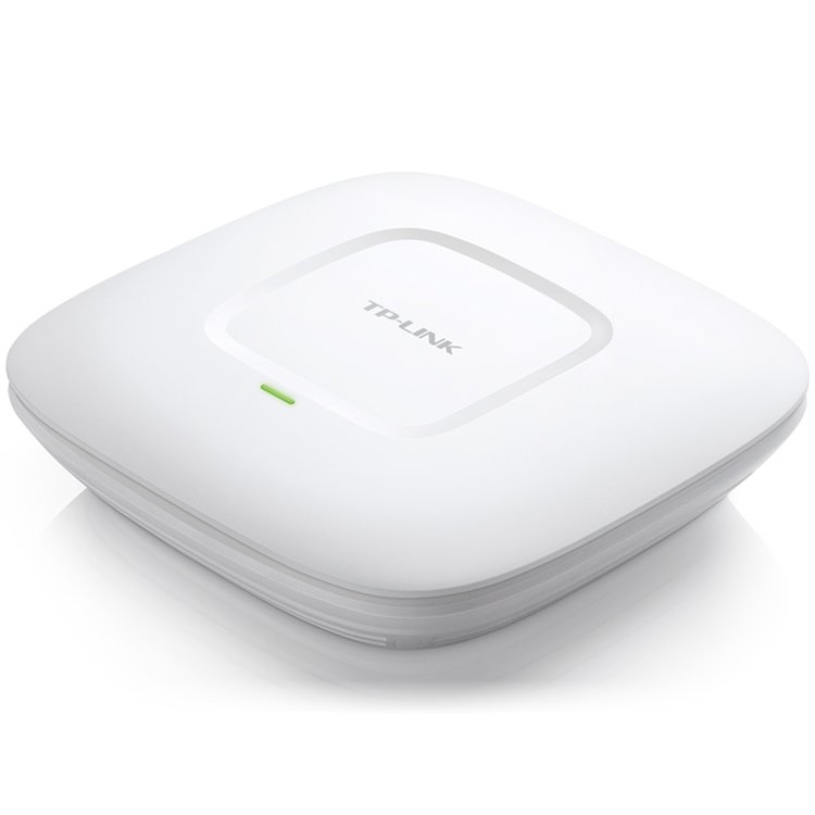 TP-Link Wireless N Ceiling/Wall Mount Access Point, 300Mbps at 2.4Ghz, 802.11b/g/n, 1 10/100Mbps LAN, Passive PoE Supported, Centralized Management, Captive Portal, AP Mode, Multi-SSID, Cluster mode, Rogue AP Detection, 2*4dbi Internal Anntenna