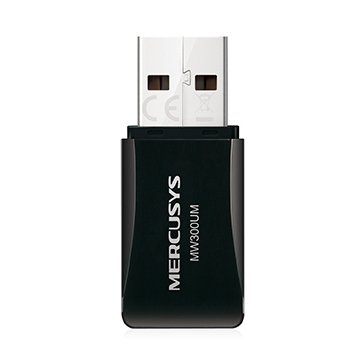 Mercusys MW300UM 300Mbps Wireless N Mini USB Adapter, Mini Size, Portable Design, USB 2.0, Internal Antenna, WPA2 - Image 2