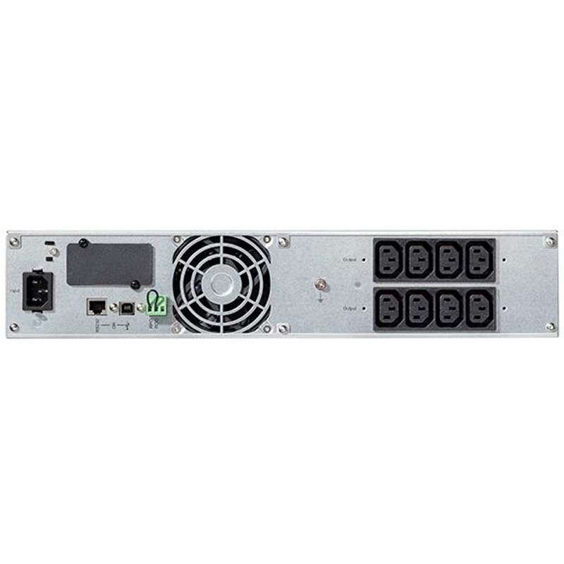 Eaton UPS 5SC 1500VA/1050W Rack 2U, Line Interactive, LCD, Input (1) IEC-320-C14; (8) IEC-320-C13; USB, RS232, slot for Network card, 2yr warranty - Image 2