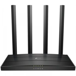 TP-Link AC1900 802.11ac Wave2 3×3 MIMO Wi-Fi Router, 1300Mbps at 5GHz + 600Mbps at 2.4GHz, 5 Gigabit Ports,4 antennas, Beamforming,Smart Connect,IPTV, Access Point Mode, IPv6 Ready,Tether App,Cloud support