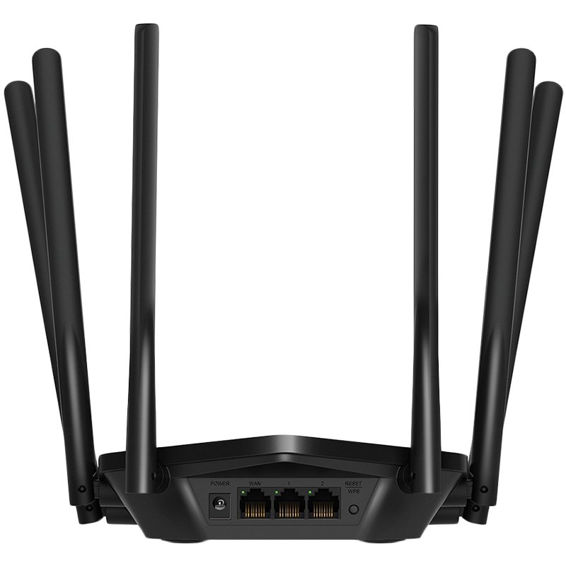 Mercusys AC1900 Wireless AC Gigabit Router, 600 Mbps at 2.4 GHz + 1300 Mbps at 5 GHz, 6×5dBi Fixed External Antennas with Beamforming, 2× G LAN Ports, 1× G WAN Port, Access Point Mode, 3X3 MU-MIMO, Parental Controls, Guest Network, Smart Connect - Image 2