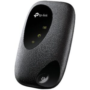 TP-Link M7000 150Mbps 4G LTE Mobile Wi-Fi, Build-In 150Mbps 4G LTE Modem, 300 Mbps at 2.4 GHz, 4G Cat4 150/50 Mbps, LTE-FDD/LTE-TDD/HSPA+/UMTS, tpMiFi App, 2000 mAH Rechargeable Battery