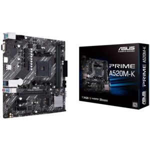 ASUS MB PRIME A520M-KAMD A520;AM4;2xDDR4VGA,HDMI;RAID;micro ATX