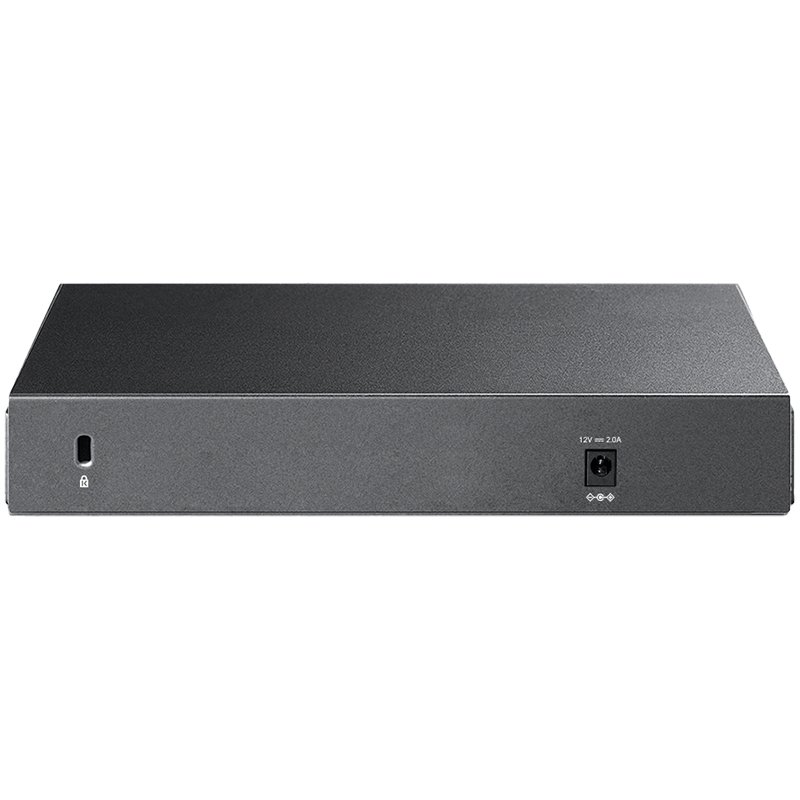 8-port Desktop 2.5G Unmanaged switch, 8 100/1G/2.5G RJ-45 ports, Fanless design, 12V/1.5A DC power supply. - Image 2