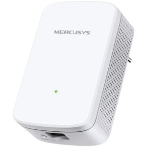 Mercusys ME10 300 Mbps Wi-Fi Range Extender, 300 Mbps on 2.4 GHz, 1 x 10/100Mbps RJ45 Port, RESET/WPS Button, Smart Signal Indicator, Access Point Mode, WPA-PSK/WPA2-PSK