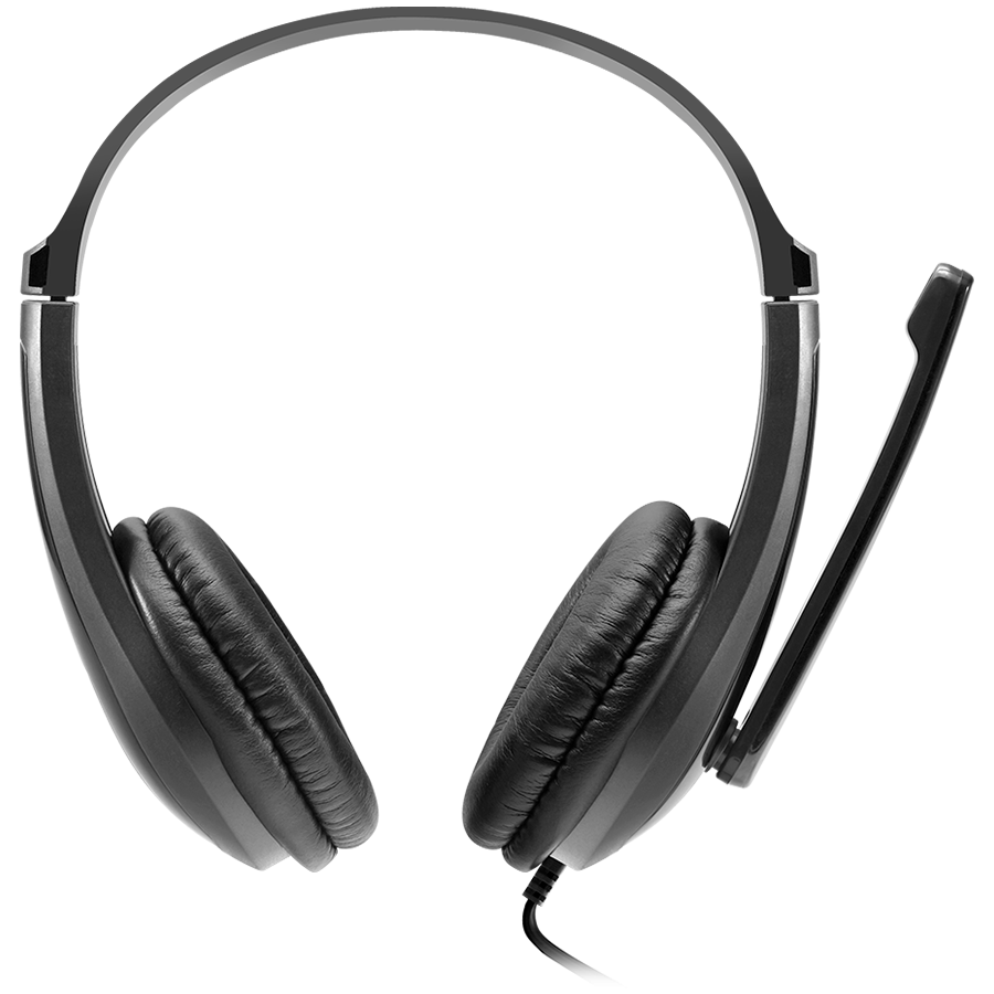 CANYON PC headset CHSU-1 PC Mic USB 2m Black - Image 2
