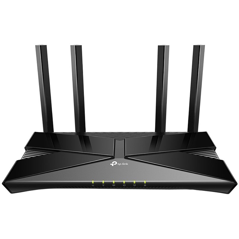 TP-Link Archer AX23 AX1800 Dual-Band Wi-Fi 6 Router, 574 Mbps at 2.4 GHz + 1201 Mbps at 5 GHz, 4× Antennas, 1× G WAN Port + 4× G LAN Ports, 1024-QAM, OFDMA, Tether App, WPA3, AP mode, OpenVPN, PPTP