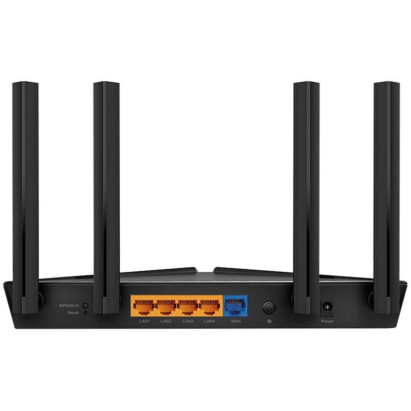 TP-Link Archer AX23 AX1800 Dual-Band Wi-Fi 6 Router, 574 Mbps at 2.4 GHz + 1201 Mbps at 5 GHz, 4× Antennas, 1× G WAN Port + 4× G LAN Ports, 1024-QAM, OFDMA, Tether App, WPA3, AP mode, OpenVPN, PPTP - Image 2