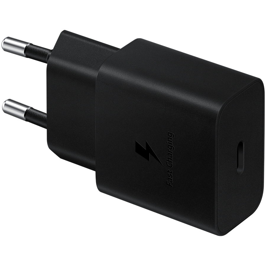 Samsung 15W Fast Charging USB-C Wall Charger Black (cable not included)