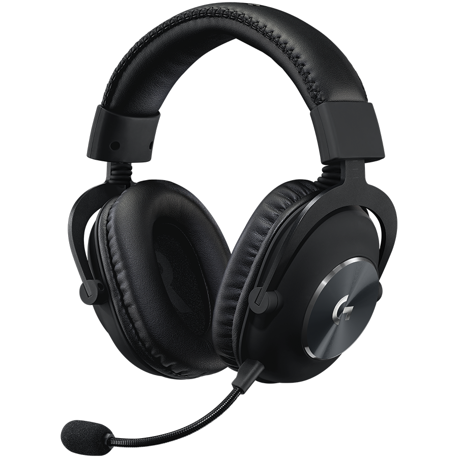 LOGITECH G PRO X Wired Gaming Headset - Blue Mic - BLACK - USB DAC - Image 2