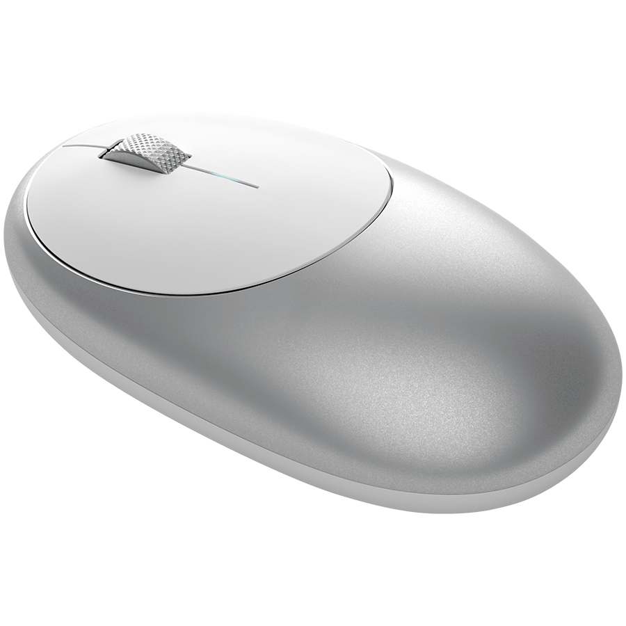 SATECHI M1 Bluetooth Wireless Mouse - Silver - Image 2