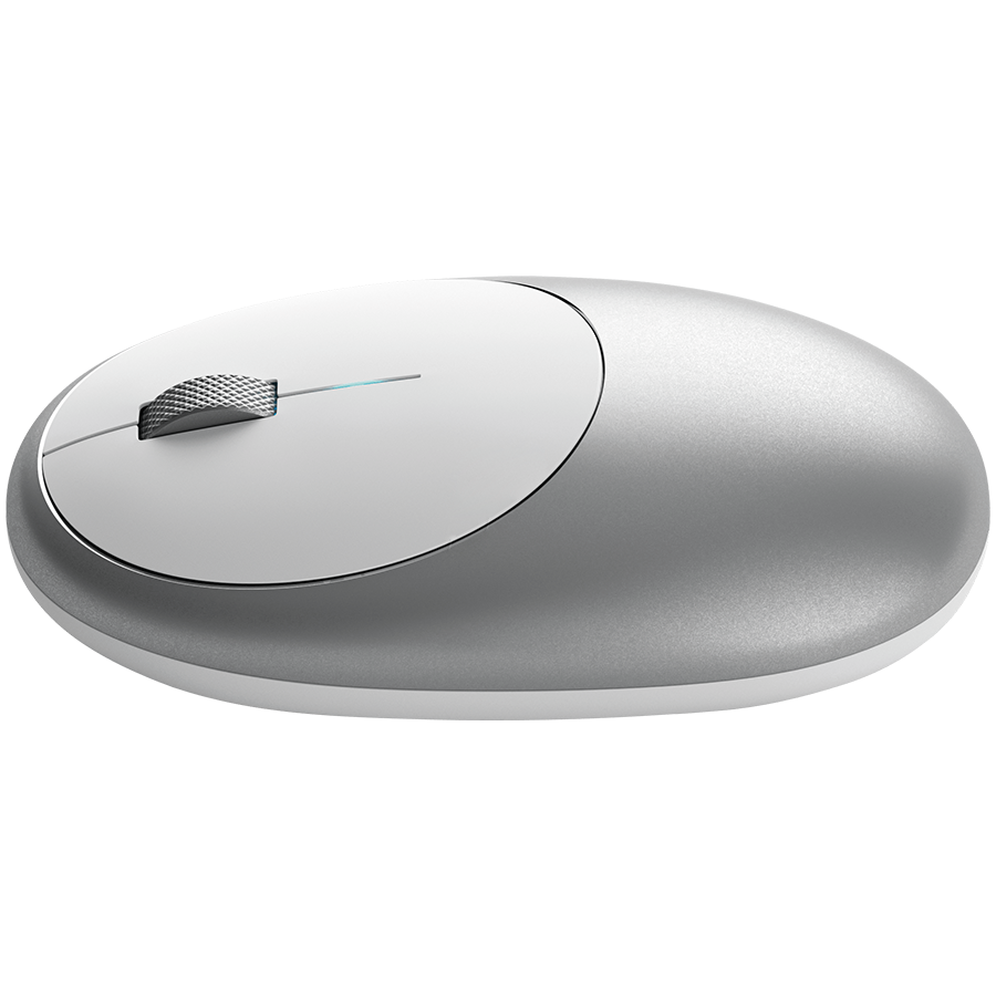 SATECHI M1 Bluetooth Wireless Mouse - Silver - Image 3