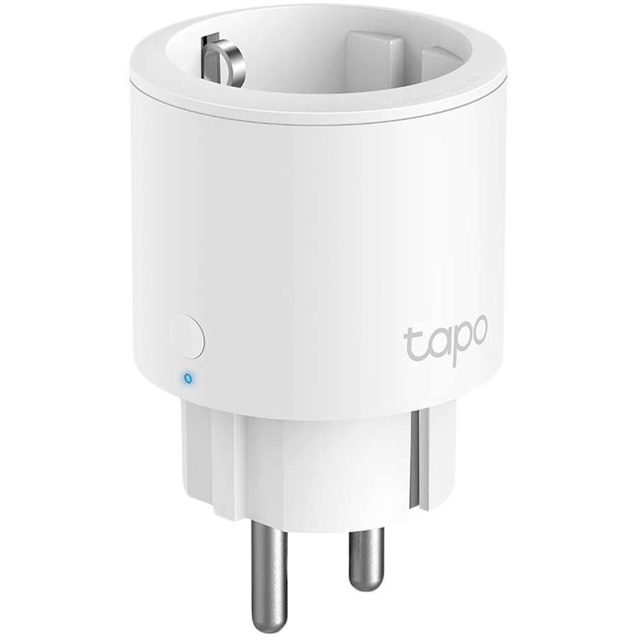 TP-Link Tapo P115(1-pack) Mini Smart Wi-Fi Socket, Energy Monitoring, 100-240 V, Max Load 16 A, 50/60 Hz, 2.4 GHz Wi-Fi, FFS, Energy Monitoring, Voice Control (Alexa and G.Assistant), Tapo App, Schedule and Timer, Away Mode, Flame-Retardant