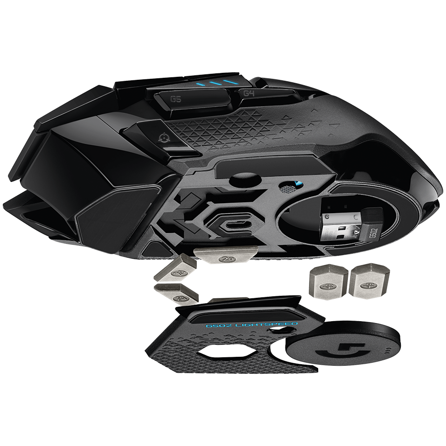 LOGITECH G502 X LIGHTSPEED Wireless Gaming Mouse - BLACK/CORE - EER2 - Image 3