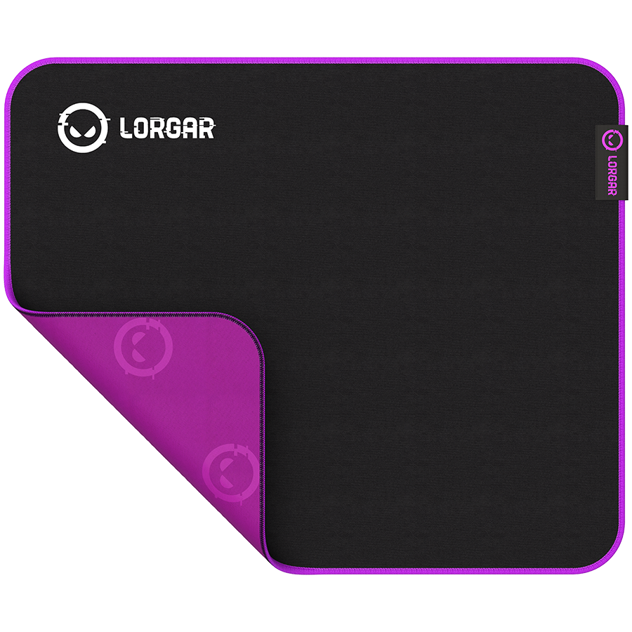 Mousepad Lorgar Main 313 360x300 Black Purple (LRG-GMP313) - Image 2