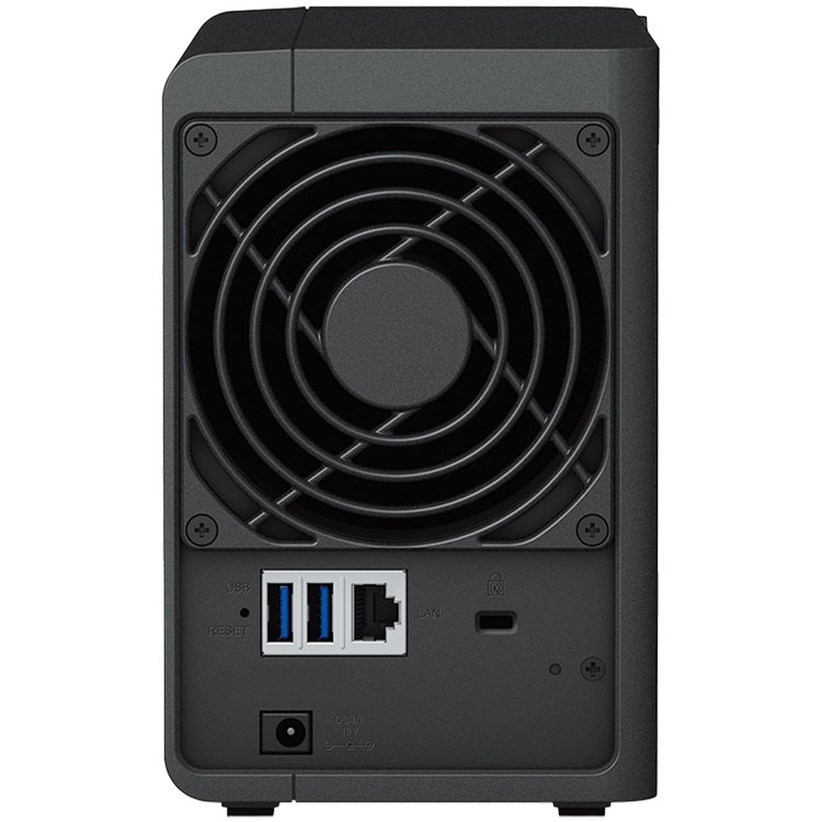 Synology DiskStation DS223, Tower, 2-bays 3.5'' SATA HDD/SSD, CPU 4-core 1.7 GHz, 2 GB DDR4 non-ECC, RJ-45 1GbE LAN Port, 3 x USB 3.2 Gen 1 Port, 1.28 kg, 2y - Image 3