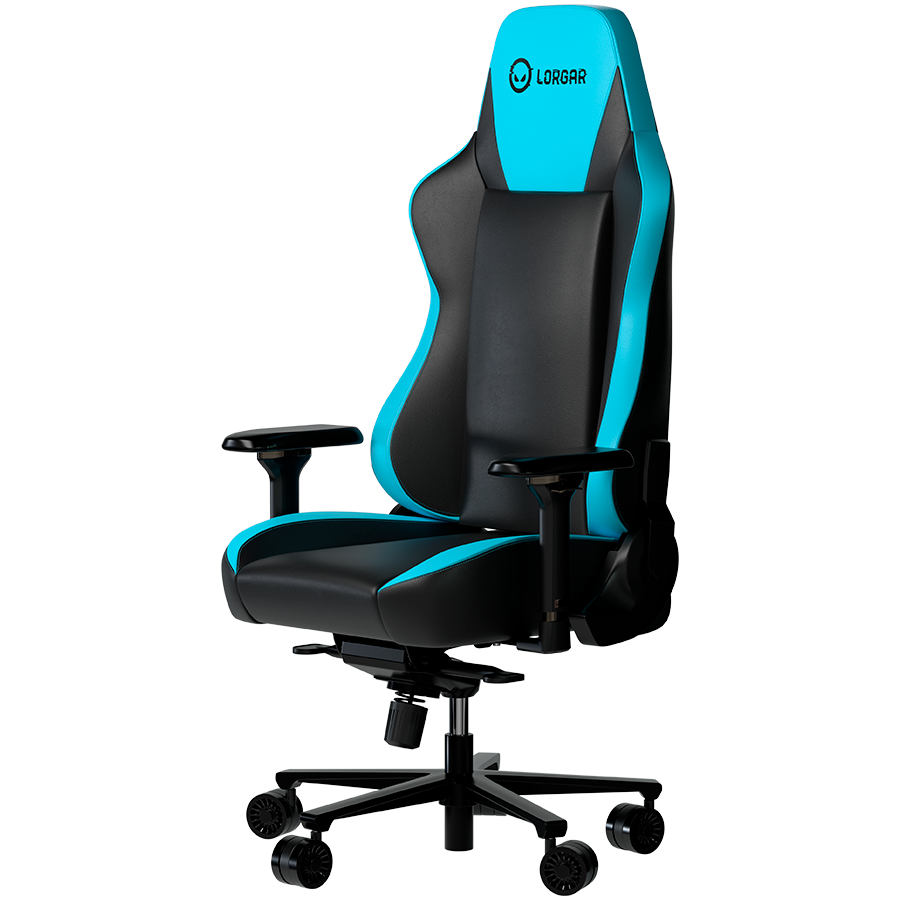Gaming chair Lorgar Base 311 Black Blue (LRG-CHR311BBL) - Image 2