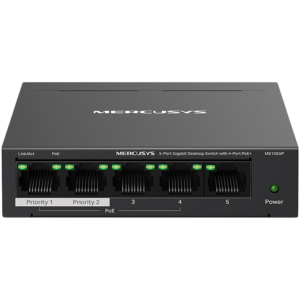 Mercusys MS105GP Switch,