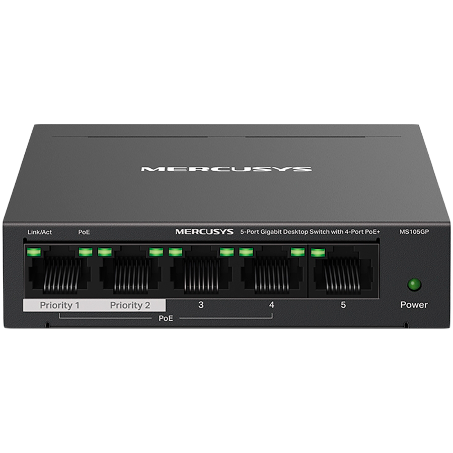 Mercusys MS105GP Switch,