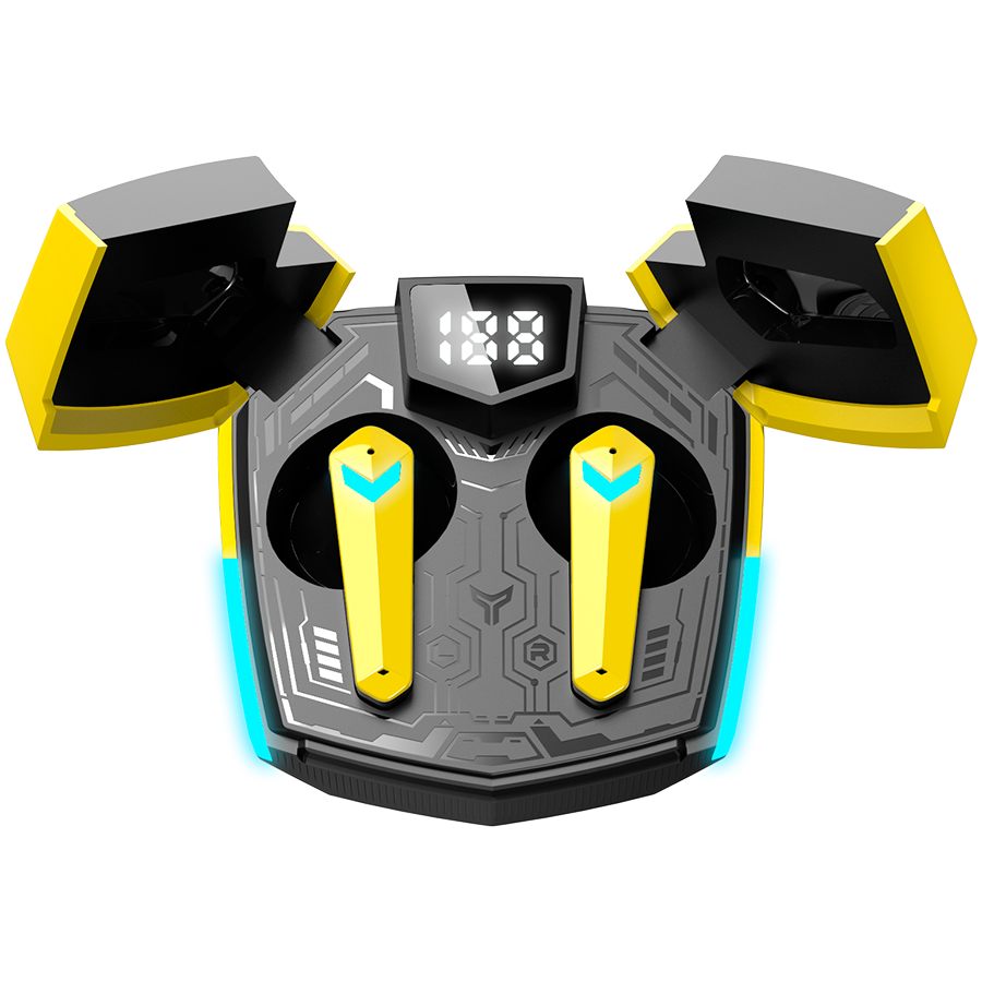 CANYON headset Doublebee GTWS-2 Gaming Yellow - Image 2
