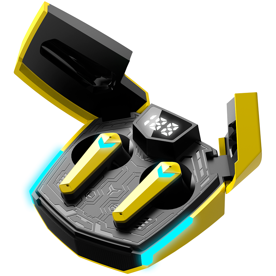 CANYON headset Doublebee GTWS-2 Gaming Yellow - Image 3