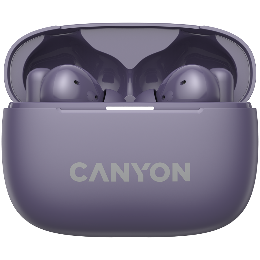 CANYON headset OnGo TWS-10 ANC+ENC Purple - Image 2