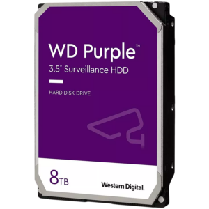 WD HDD 8TB SATA3 256MB PurpleSurveillance