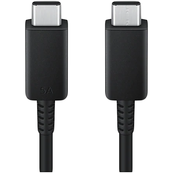 Samsung original data cable USB Type-C to USB Type-C (1.8m, 5A), super fast charging up to 45W, Black - Image 2