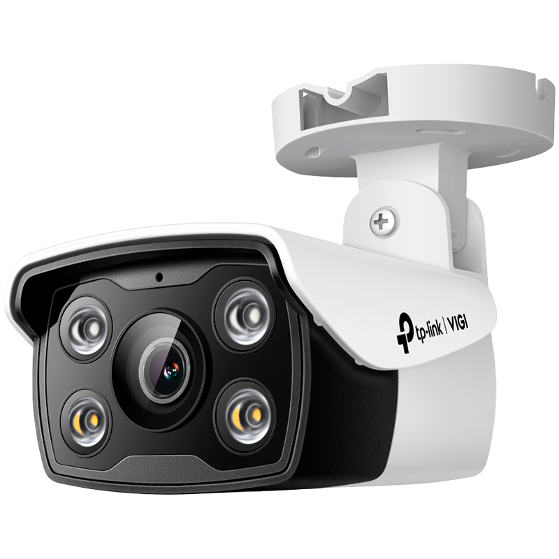 4MP Outdoor Full-Color Bullet Network CameraSPEC: H.265+/H.265/H.264+/H.264, 1/3"" Progressive Scan CMOS, Color/0.04 Lux@F1.6, 0 Lux with IR/White Light, 25fps/30fps ( 2560x1440,2304x1296, 2048x1280, 1920x1080), PoE/12V DC, 2.8 mm Fixed Lens, Built