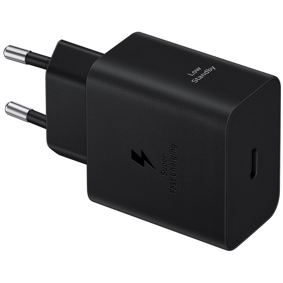 Samsung 45W Fast Charging USB-C Power Adapter Black (1.8m cable included)