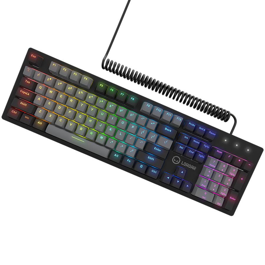 Gaming keyboard Lorgar Azar 514 Wired mech RGB Black (LRG-GK514B) - Image 3
