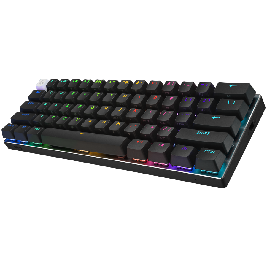 LOGITECH G PRO X 60 LIGHTSPEED Wireless Gaming Keyboard (Tactile) - BLACK - US INT'L - 2.4GHZ/BT - EMEA28-935 - TACTILE SWITCH - Image 3