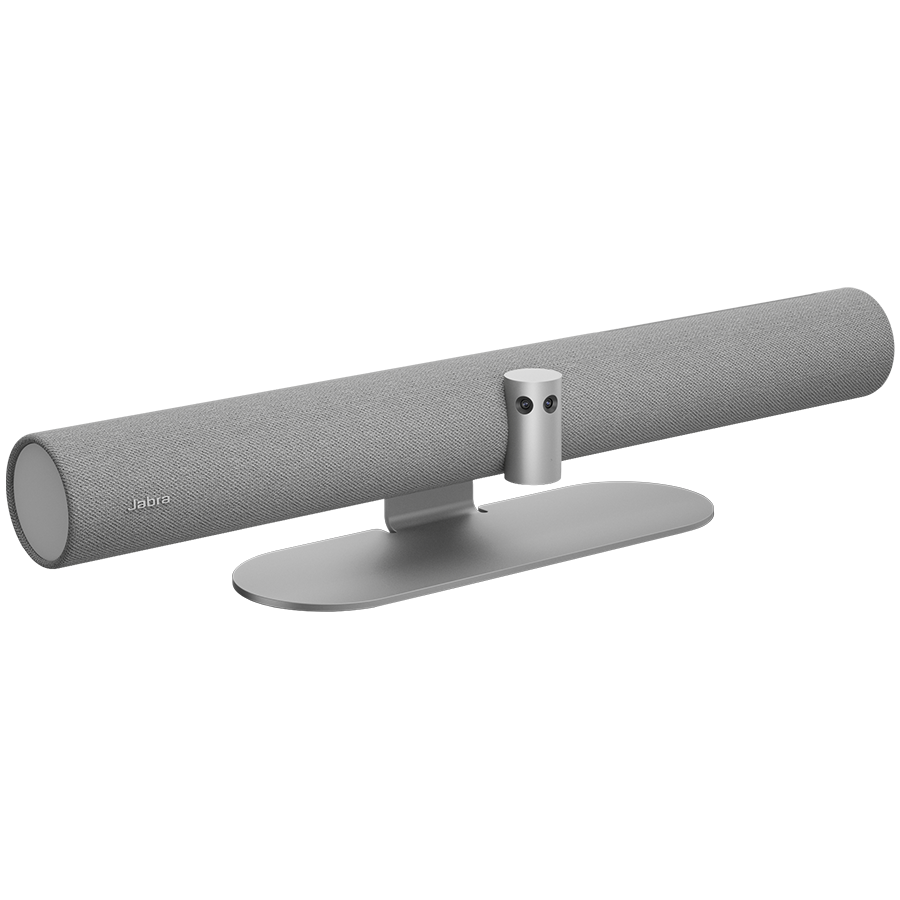 JABRA PanaCast 50, EMEA, Grey; 180° Field of View, Real-time Whiteboard Streaming, Plug-and-play, Optimized for all leading UC platforms, incl.Microsoft Teams, Zoom, Google Meet, Safety Capacity and Room Usage Insights+Virtual Director intelligently