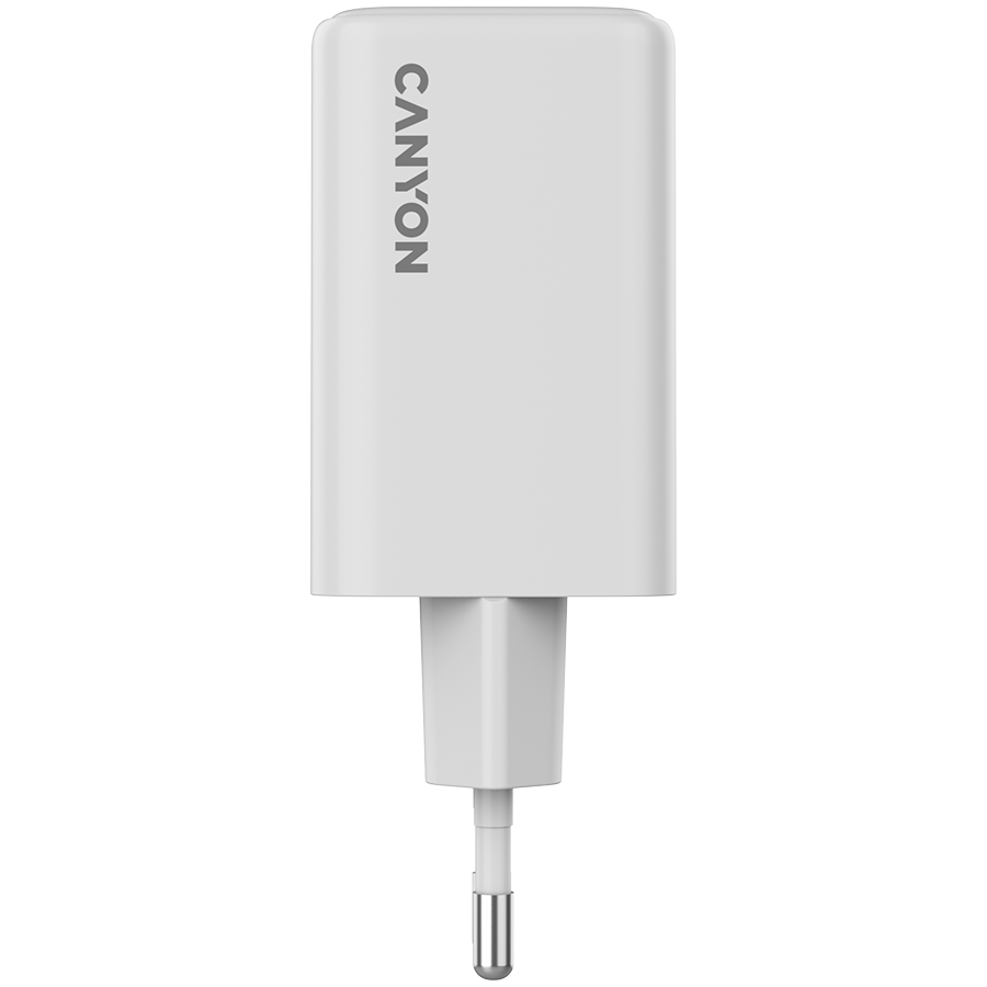 CANYON charger CU65ACC GaN 65W 2xPD 1xQC EU White - Image 2